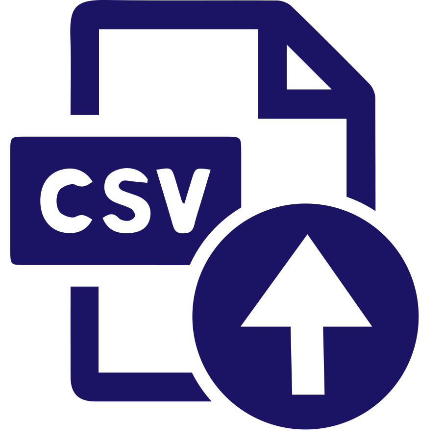 CSV一括アップロード